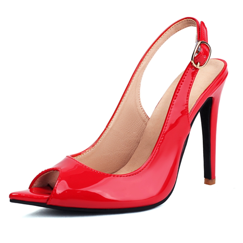 Wedding Fx - Sandalias rojas sexis para mujer, zapatos