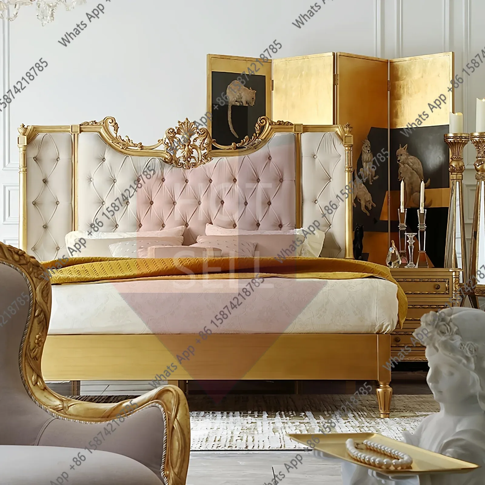 Wedding Qq - Cama Queen de Matrimonio Europea Qq