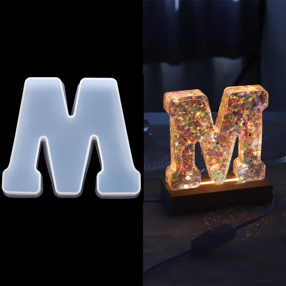 Wedding Z - Moldes de silicona con letras de