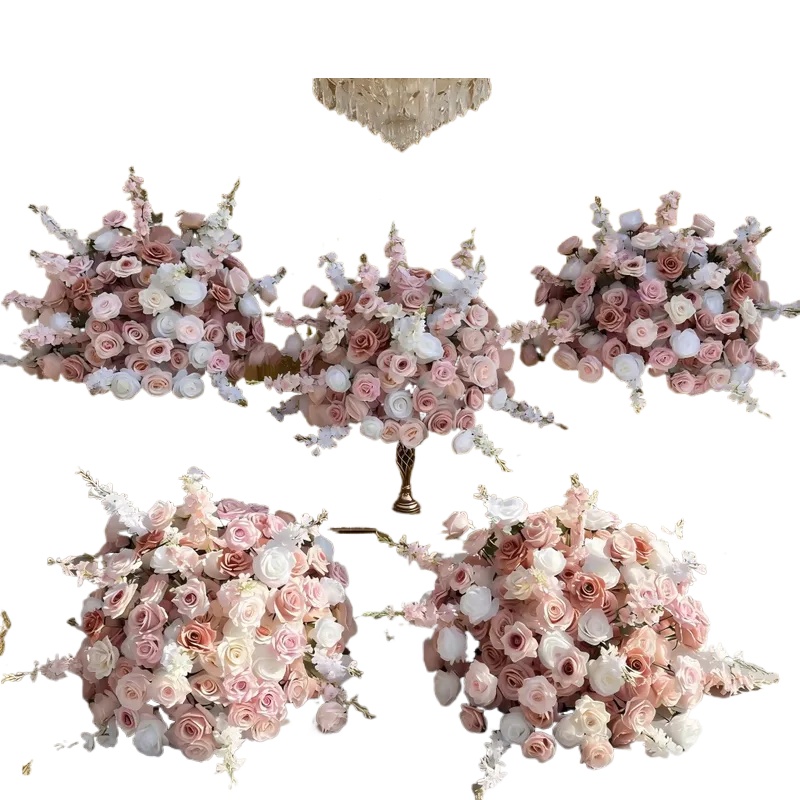 Wedding Supply Factory - Bola de Flores Artificiales de Seda
