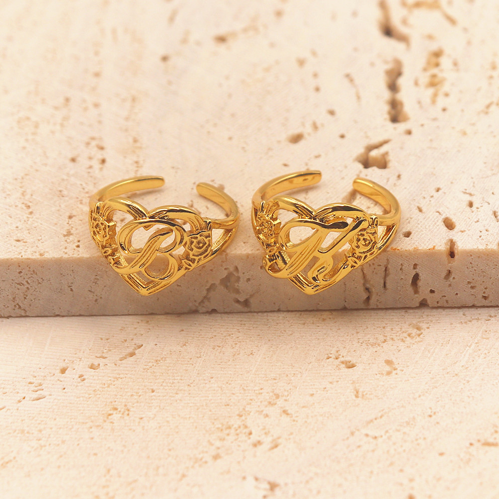 Anillo ajustable de corazón co - Wedding Z reseña y precio