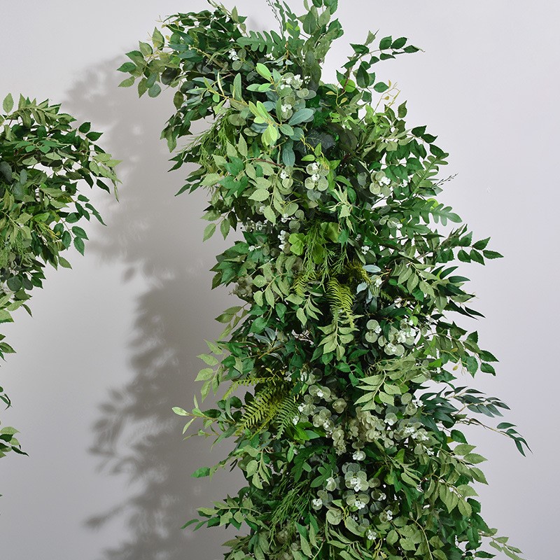 Arreglo Floral de Hojas Verdes - Wedding Arch Flower reseña y precio