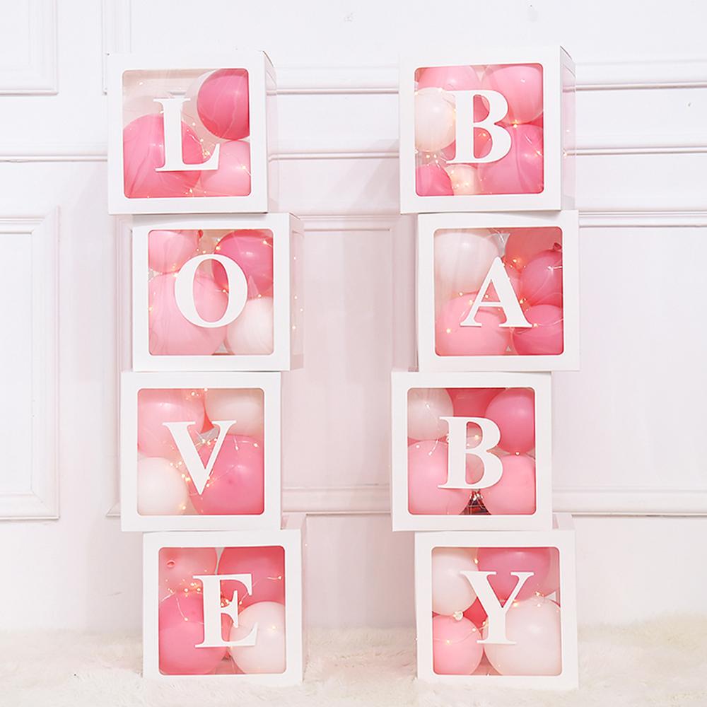 Caja de globos con letras del  - Wedding Z reseña y precio
