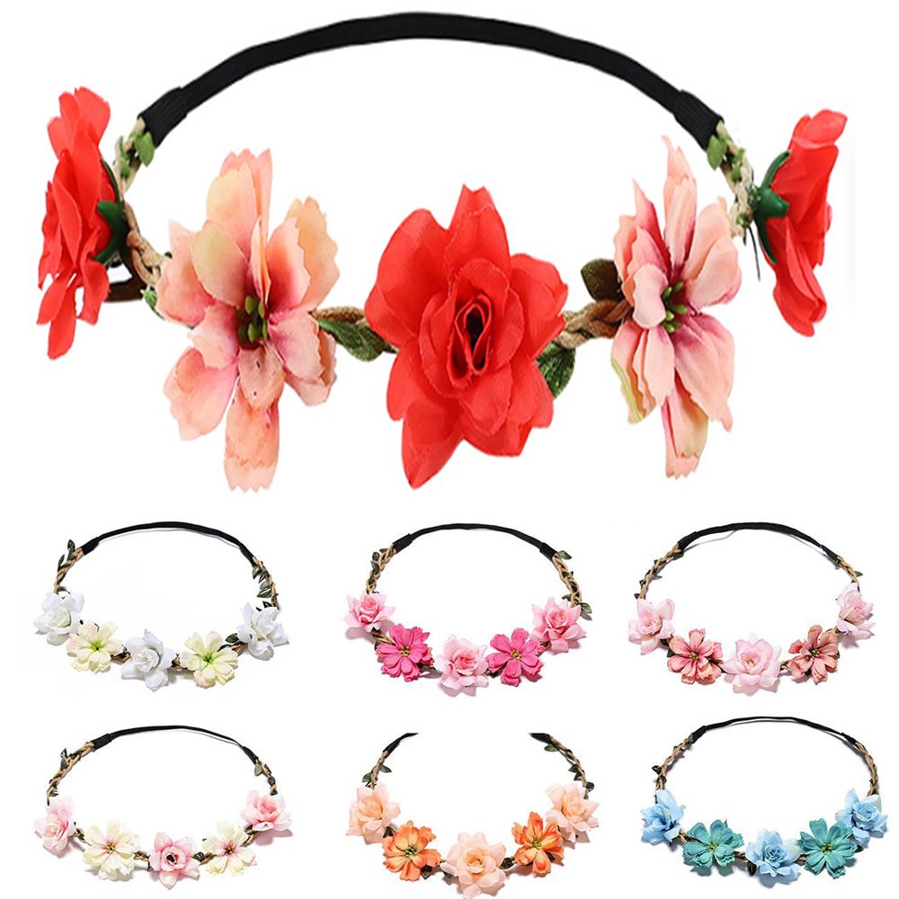 Coronas Florales para Niñas, D - Wedding Arch Flower reseña y precio