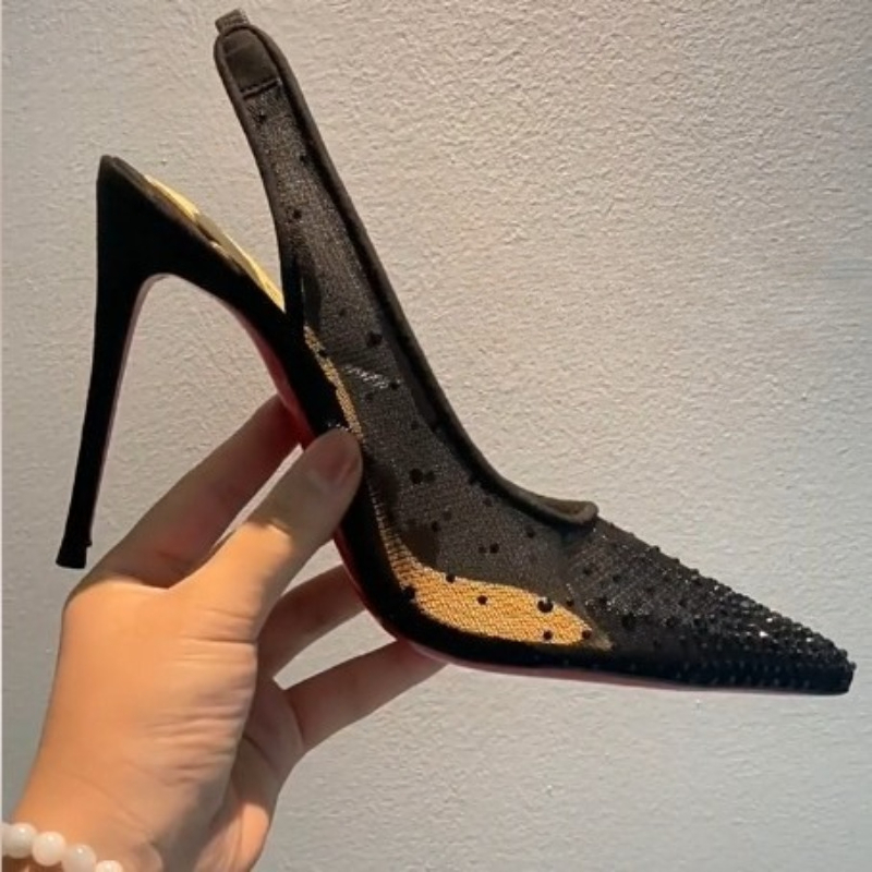 Sandalias de tacón de aguja co - Wedding Fx reseña y precio