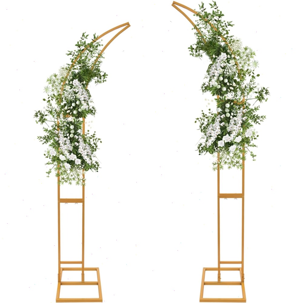 2 Soportes Curvos para Arco de - Wedding Arch Flower reseña y precio