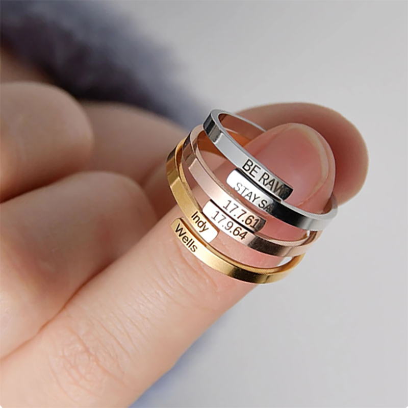 Anillo ajustable de acero inox - Wedding Z reseña y precio