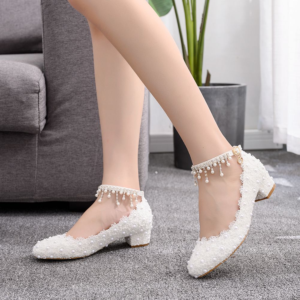 Zapatos de Tacón Bajo y Grueso - Wedding Fx reseña y precio