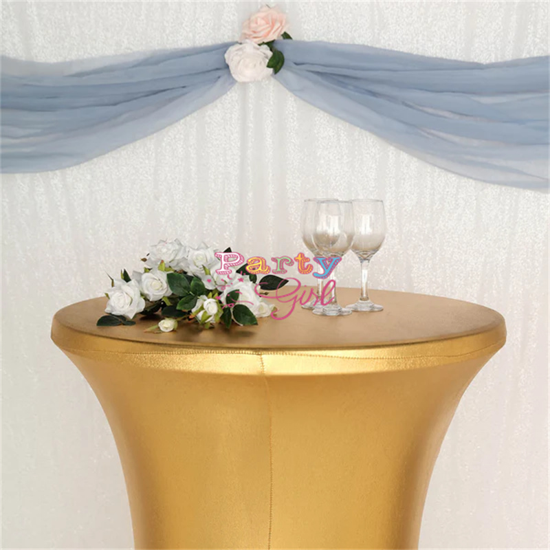 Mantel de LICRA metálico para  - Wedding Qq reseña y precio