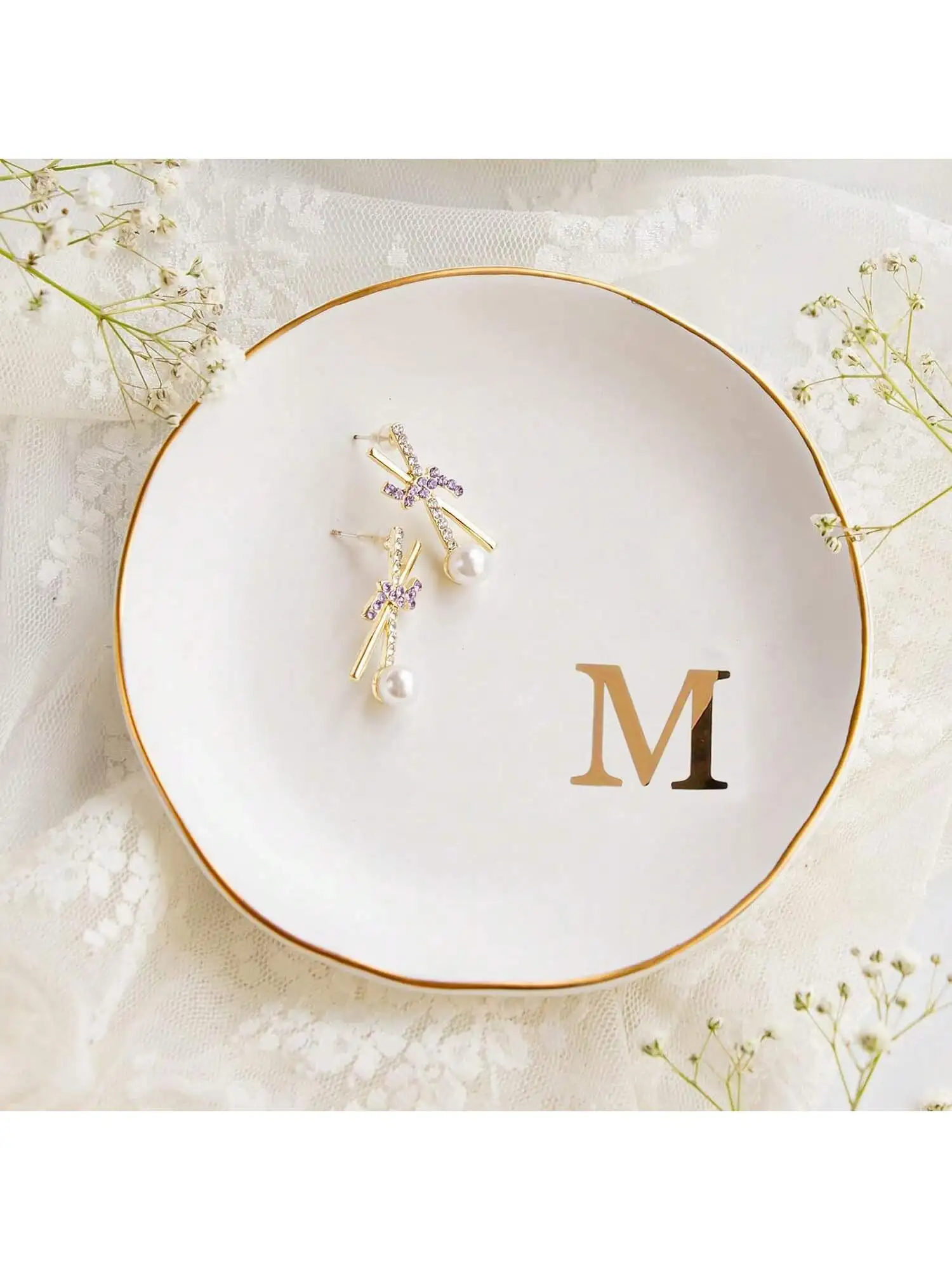 Bandeja de joyería con anillo  - Wedding Z reseña y precio