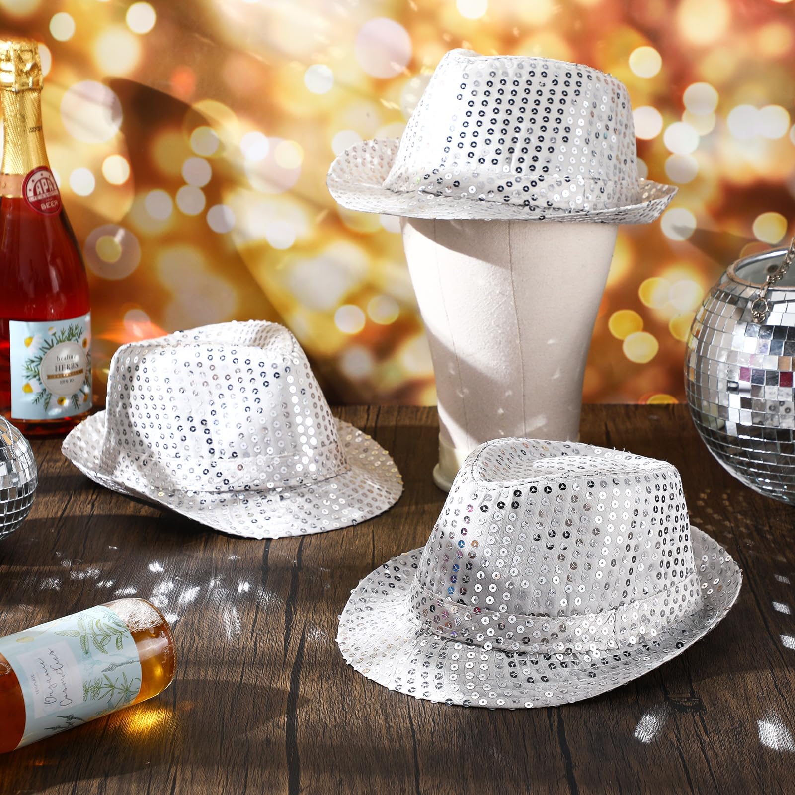 12-36 piezas de sombreros de l - Wedding Supply In Bulk reseña y precio