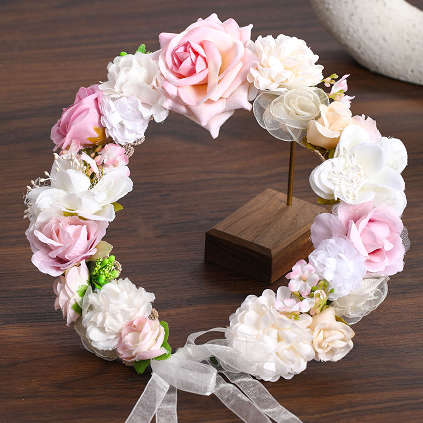 Corona de Flores, Guirnalda pa - Wedding Arch Flower reseña y precio