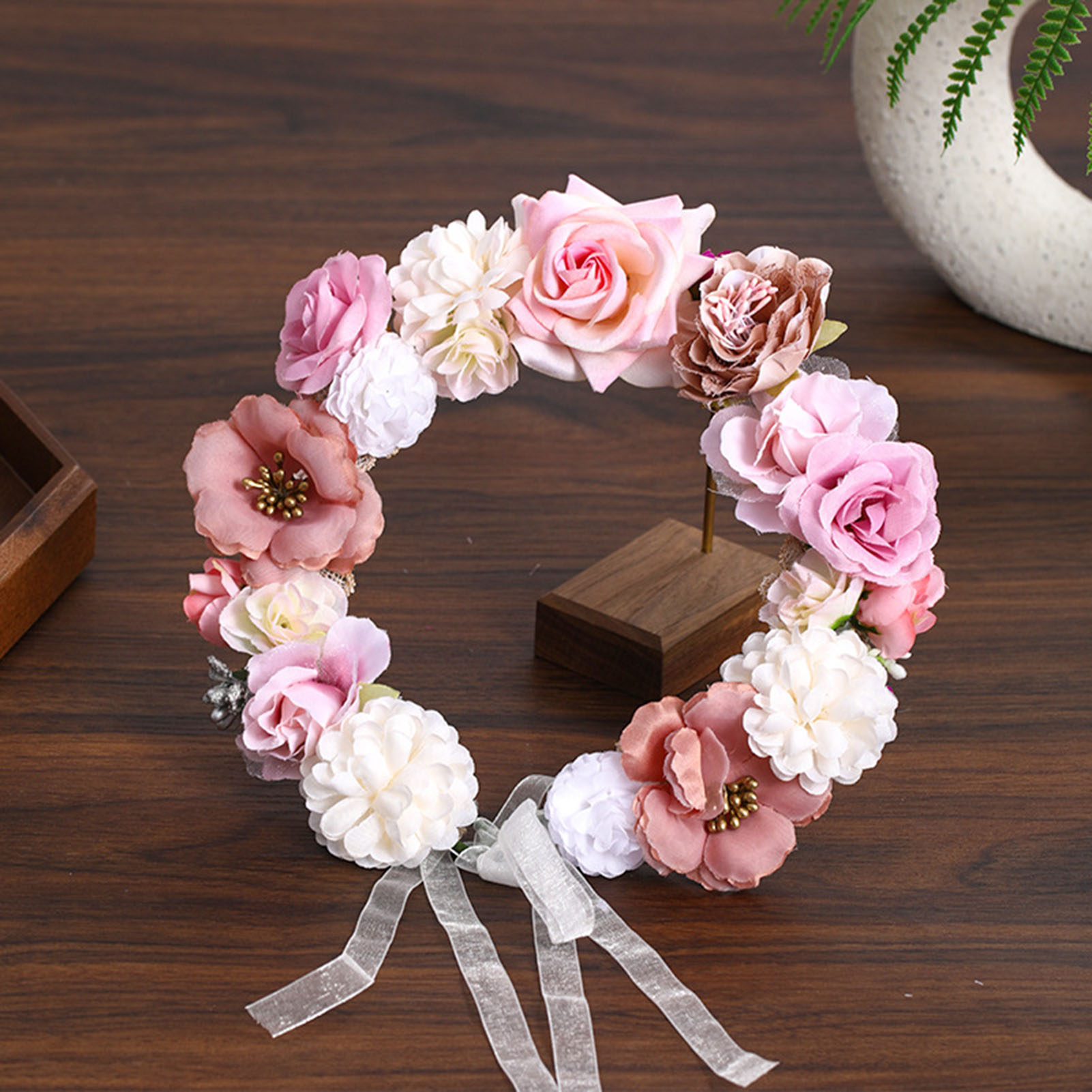 Corona de Flores, Guirnalda pa - Wedding Arch Flower reseña y precio