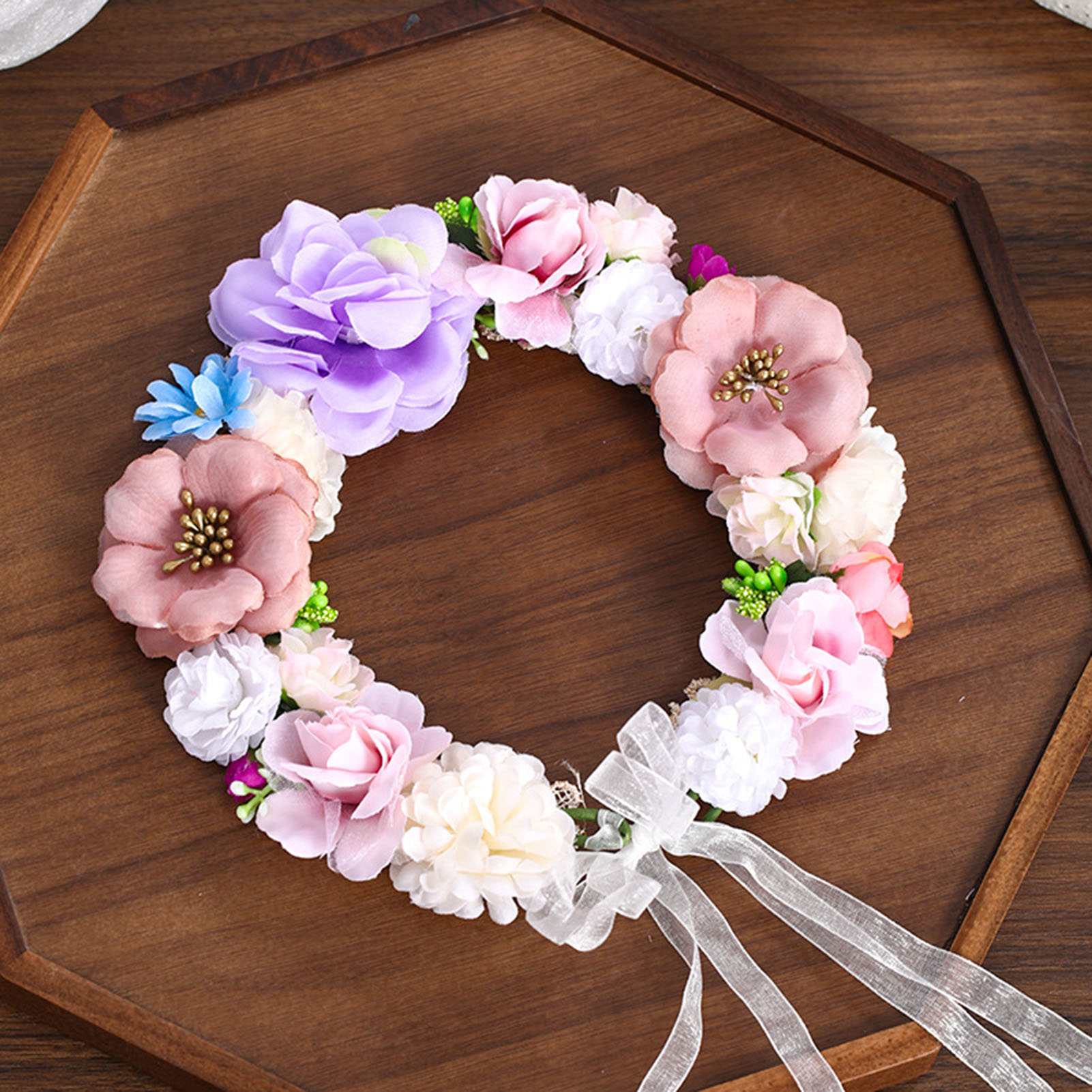 Corona de Flores, Guirnalda pa - Wedding Arch Flower reseña y precio