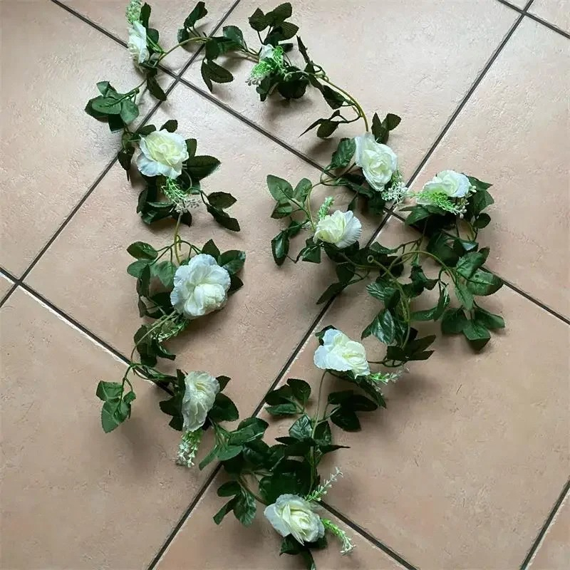 1 Uds 2,2 M flor blanca Artifi - Wedding Arch Flower reseña y precio
