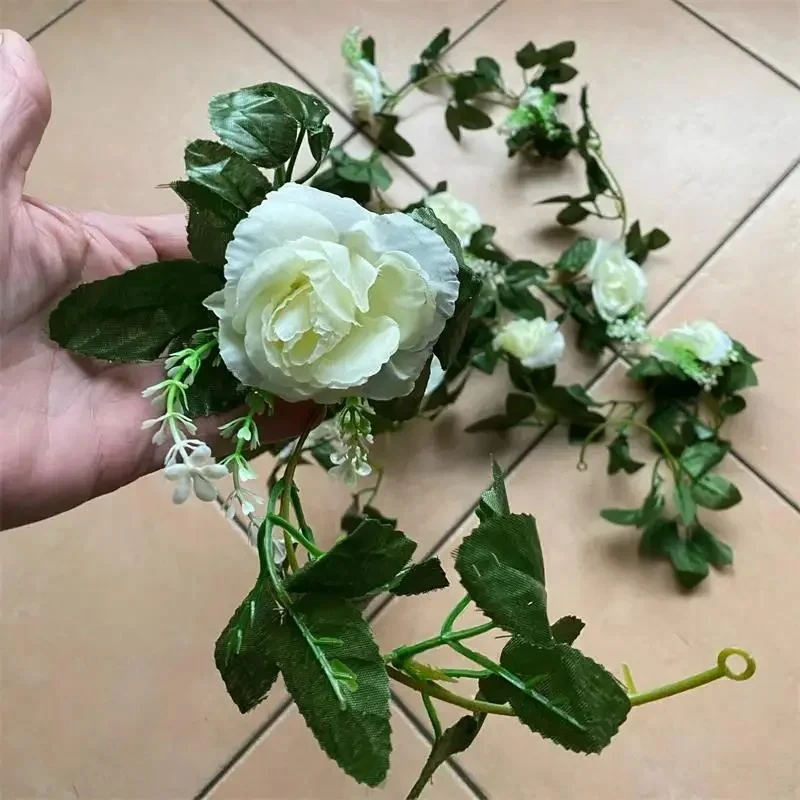 1 Uds 2,2 M flor blanca Artifi - Wedding Arch Flower reseña y precio