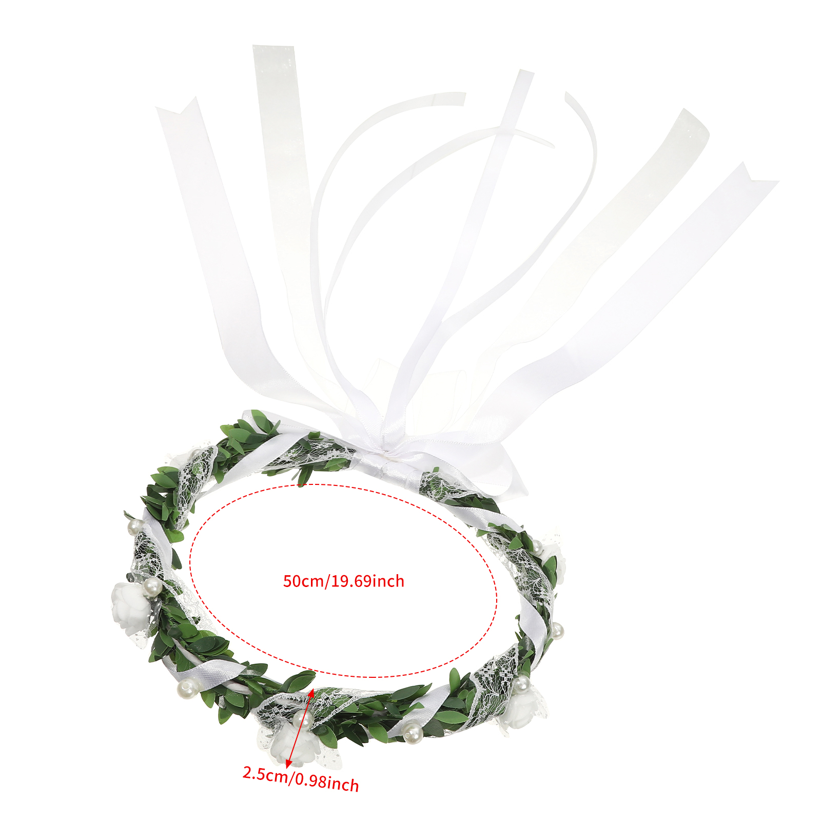 AWAYTR Diadema con corona de f - Wedding Arch Flower reseña y precio