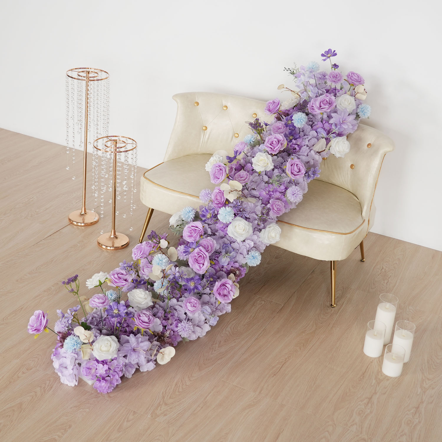 Uflower-flores artificiales mo - Wedding Arch Flower reseña y precio