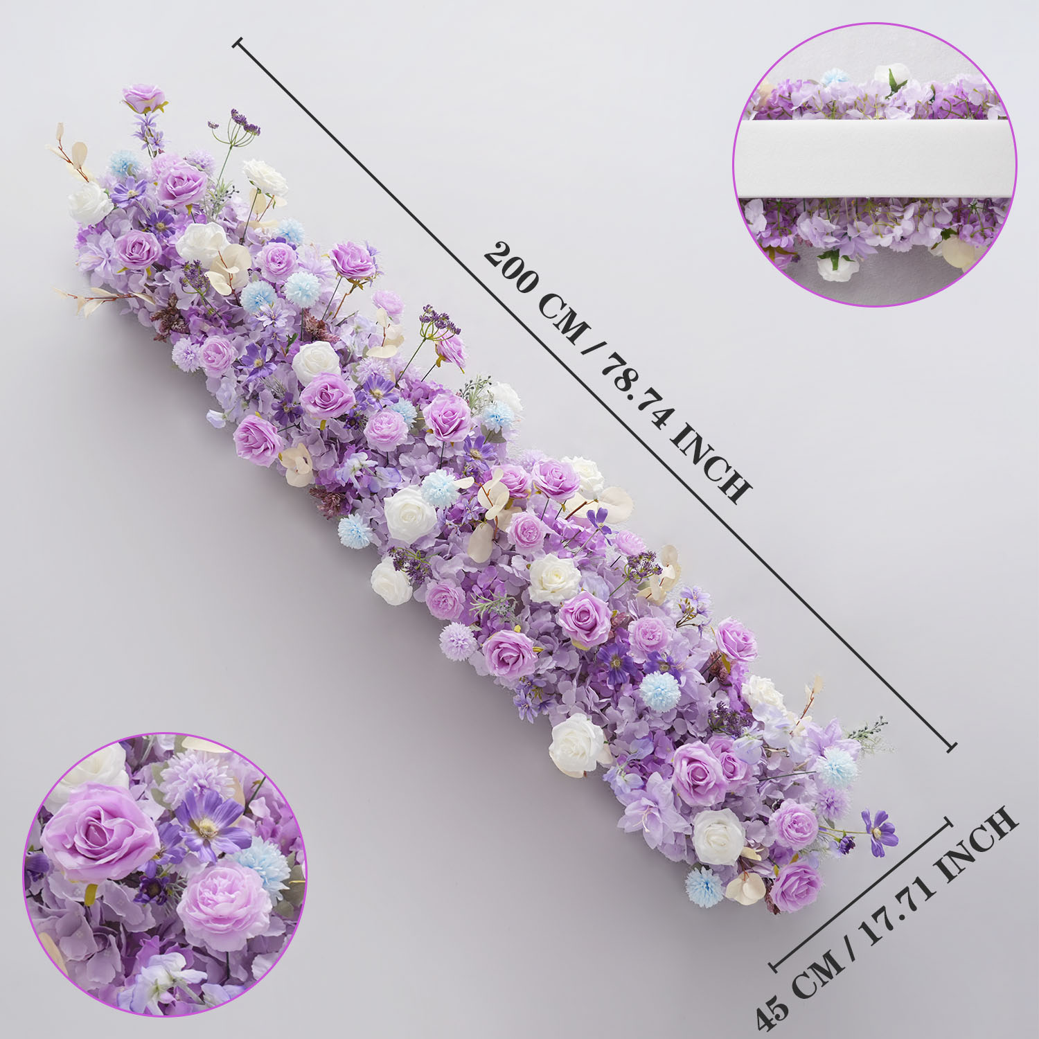 Uflower-flores artificiales mo - Wedding Arch Flower reseña y precio