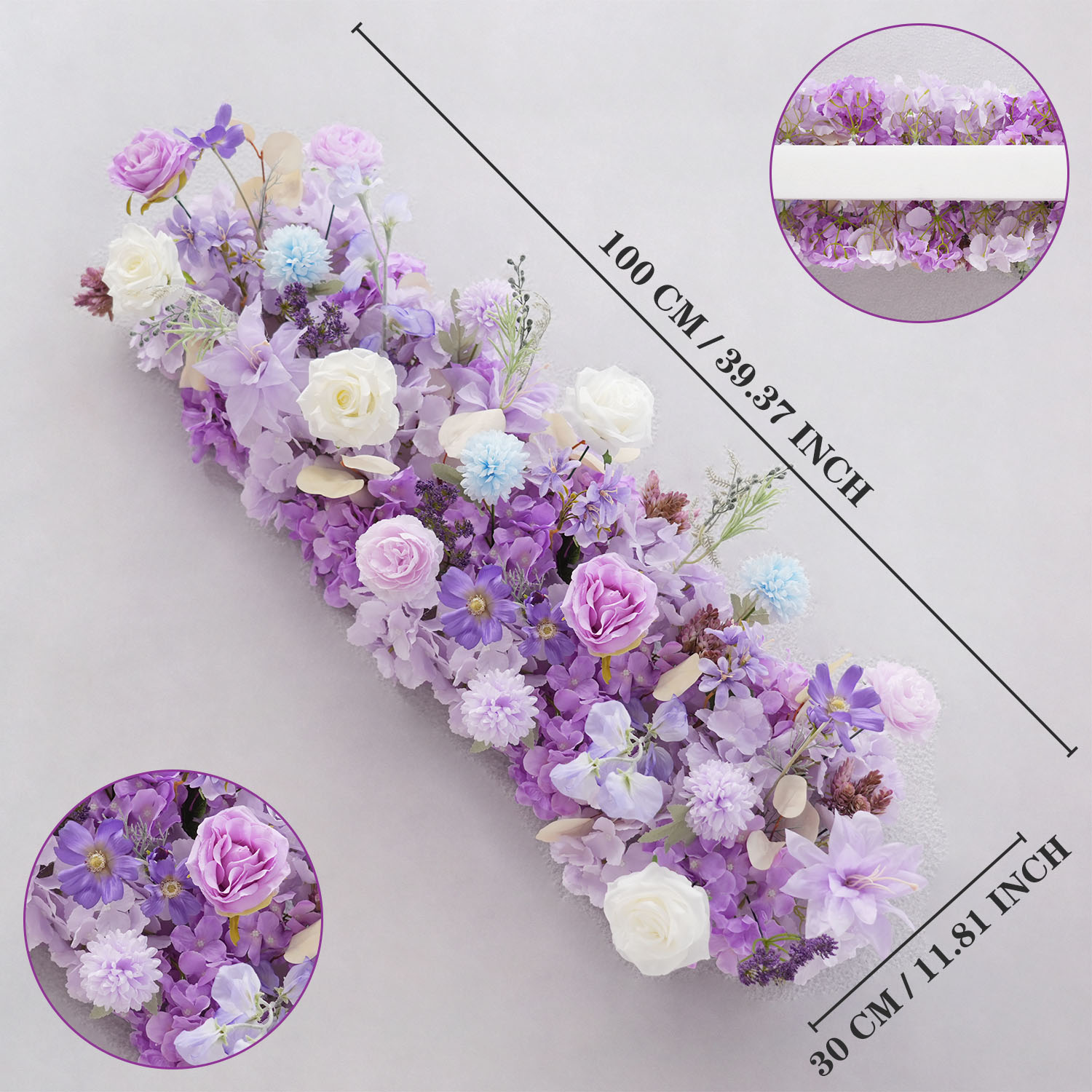 Uflower-flores artificiales mo - Wedding Arch Flower reseña y precio