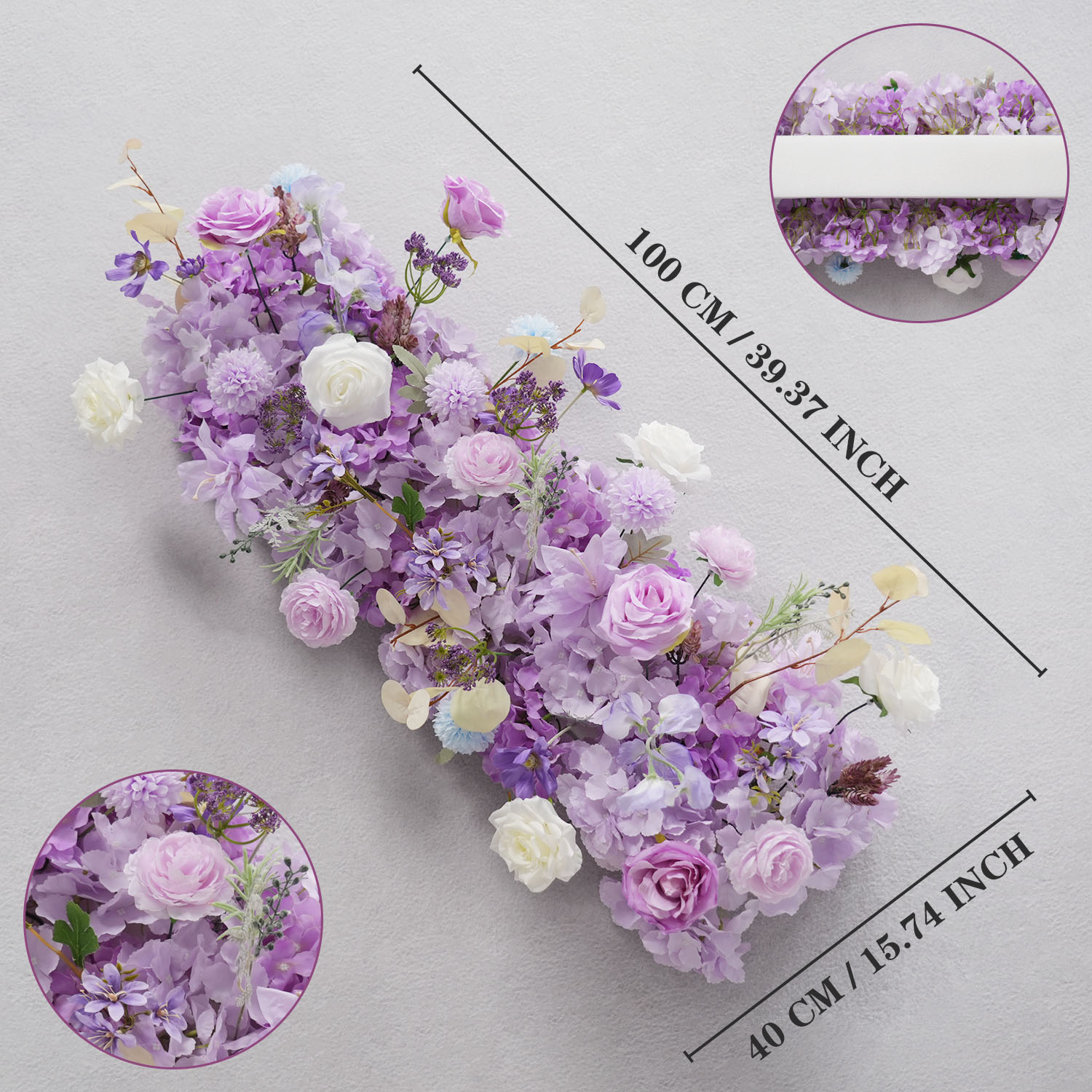 Uflower-flores artificiales mo - Wedding Arch Flower reseña y precio